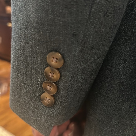 PAUL STUART CASHMERE & SILK SIZE 42 L MENS SPORTS JACKET - Picture 8 of 16